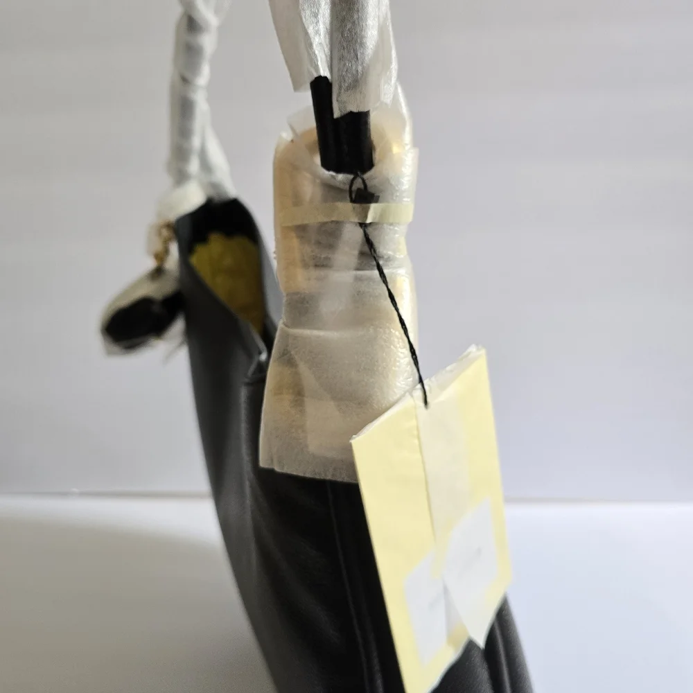 Marc Jacobs Large Leather Hobo Bag Black